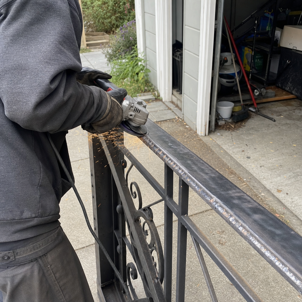 Gate parts and welding, metal fabrication, ironwork, gate repair in Pacifica, CA
